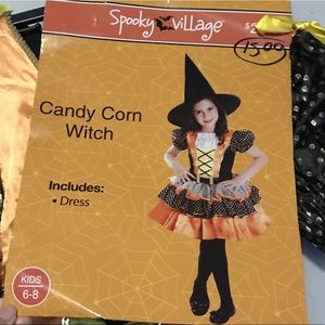 Candy Corn Witch costume